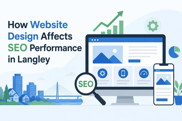 How Website Design Affects SEO Performance in Langley
