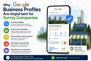Why Google Business Profiles Are Important for Surrey Companies