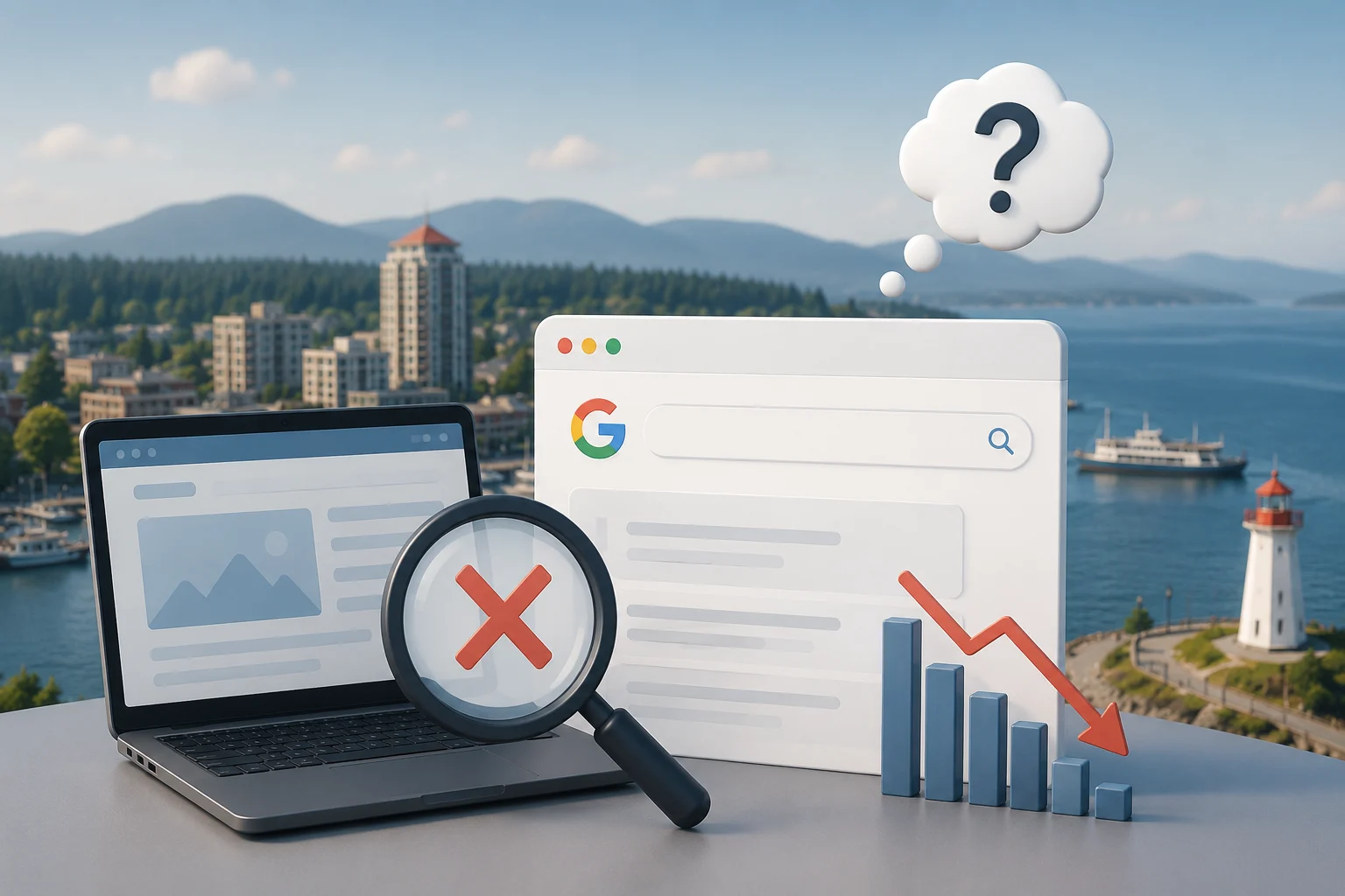 Why Is My Website Not Showing Up on Google in Nanaimo