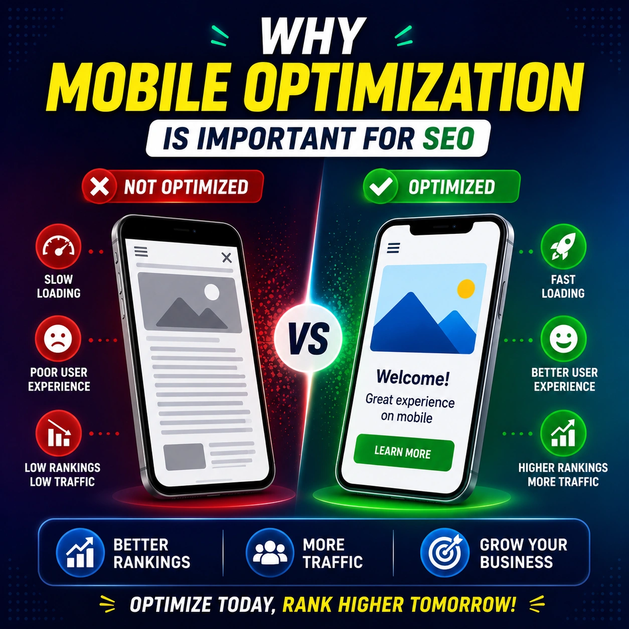 mobile optimization is important for seo
