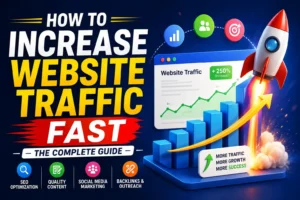 how to increase website traffic fast