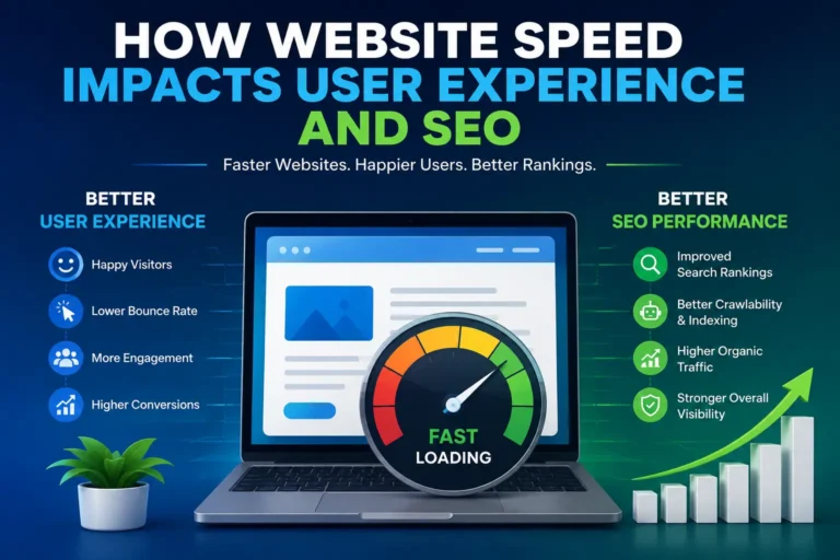 website speed affects user experience, SEO, engagement, and conversions