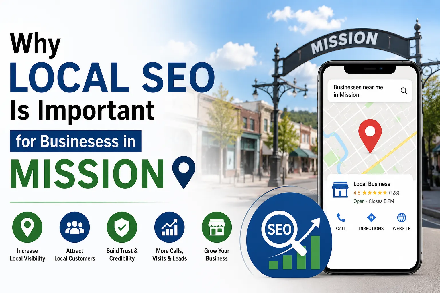 local SEO is important for businesses in Mission