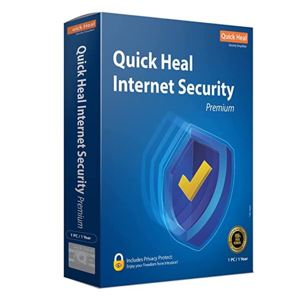 Quick Heal Internet Security Premium - 1 Users, 1 Years (DVD)