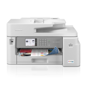 Brother MFC-J5855DW INKvestment Tank Color Inkjet All-In-One Printer with up to 1 Year of Ink In-box‡ and to 11” x 17” printing capabilities